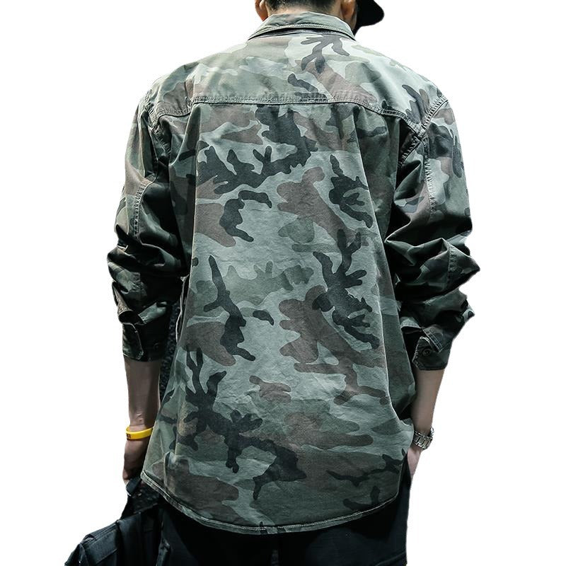 Discover the Ultimate Men's Camouflage Tooling Jacket
